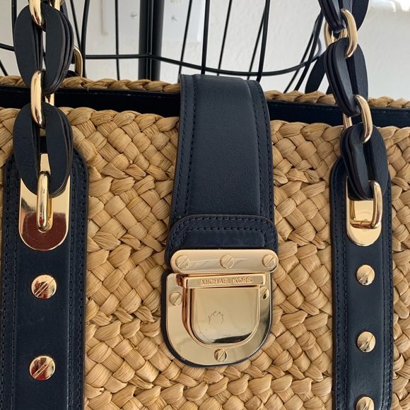 Michael Kors Wicker Bag - Picture 2 of 12